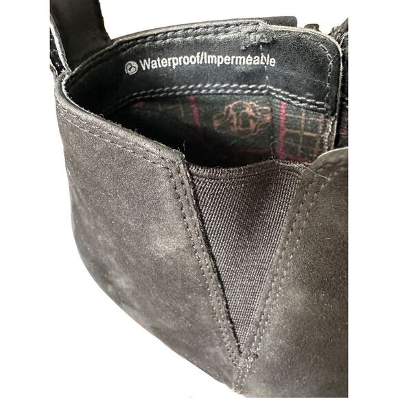 Blondo Waterproof Black Leather Booties - Picture 6 of 14